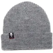 Sullen Art Collective Shoreman Grey Mens Beanie Tattoo Clothing Skulls