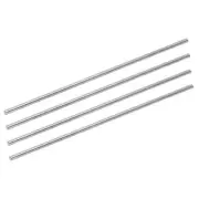 4Pcs 304 Stainless Steel Round Rods 3mm x 150mm for RC DIY Craft Tool