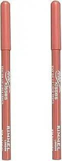 Rimmel London Lasting Finish 1000 Kisses Lip Liner, 050 Tiramisu 1 ea (Pack of 2)