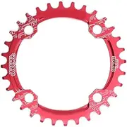 FMFXTR Bike Chainring, Bicycle Positive and Negative Disc Pads, Bicycle Narrow Wide 104 BCD 32T Round Chainring for Mountain Bike Bicycle