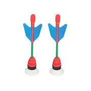 2x Razoo Stick Anywhere Suction Throwing Foam Dart Kids Play Toy 3+