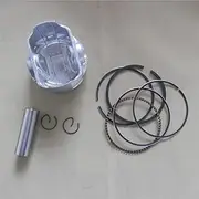 SEEDDFF FJ180V Piston KIT 65MM FIT for KAAZ for Kawasaki FC180 for MTD for WEIBANG WB536HK 179CC 4T 4~6.5HP MOWERS Cylinder Rings PIN Clips Assembly (Size : 1)