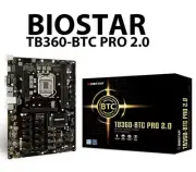 Biostar TB360-BTC PRO 2.0 i7/i5/i3 LGA1151 Intel B360 DDR4 12 GPU Mining [AU]