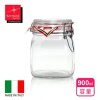 在飛比找樂天市場購物網優惠-【義大利Bormioli Rocco】Fido玻璃方型密封罐