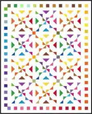 WHIMSY - 71" x 57" - Pre-cut Quilt Kit by Quilt-Addicts Single*