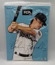 Corbin Carroll 2024 PSA Magazine March Authenticated & Autographed SSP 2/10 ROTY