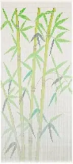 vidaXL Insect Door Curtain Bamboo Leaves Balcony Patio Fly Screen Beaded Curtain Window Door Panel Blind Mesh Home Decoration 200cm