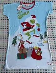 Peter Alexander Women's The Grinch Sleep Tee Nightie Size XXS BNWT