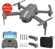 Mini Drone Camera for Kids Foldable Quadcopter Voice Gesture Control 3D Flips