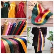 40CM Luxury Silky Tassels Crafts Long Trim Craft Chinese Knot Fringe Sewing Chic