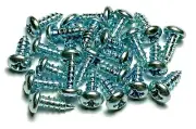 #6 x 3/8 Phillips Pan Head Trim Screws (Qty-25) #66CC (for: Chrysler)