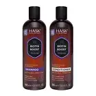 BIOTIN BOOST Shampoo & Conditioner Thickening Sulfate-Free, Paraben-Free HASK