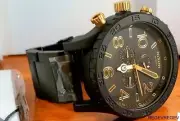Brand New Watch A0831041 51-30 Chrono MATTE BLACK GOLD A083-1041 5130 genuine