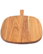 MegaChef 13in Acacia Wood Serving Butcher Cutting Board with Handle