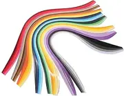 KOCKSHION Gradient Paper Quilling Strips of Colorful Craft Making Kit for DIY Art and Handmade Decorations Easy to Use for Beginners and Quilling Enthusiasts