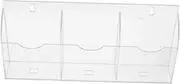Mobile Phone Holder Wall Holder for Phone Wall Storage Bedside Storage Organizer Remote Organizer Transparent Acrylic
