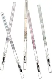 [IWOWHERO] 5pcs Thin Eyebrow Pencils Double-head Eyebrow Pens Waterproof Sweatproof Brow Tint Eyeliner Pencil Professional Makeup Tools