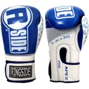 Ringside Apex Flash Blue/White Sparring Gloves