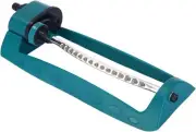 Indestructible Metal Base Oscillating Sprinkler, Adjustable Spray, 2000 sq m
