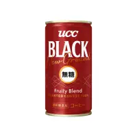 在飛比找momo購物網優惠-【UCC】赤·濃醇無糖咖啡185g x30入/箱(日本同步上