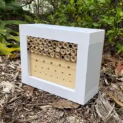 Our Australian Solitary Bee Hotel is here to create a buzz cozy haven