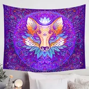 Artistic Oriental Royal Fox Tapestry
