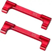 JOYSOG Aluminum Shock Absorber Mount reinforcement for LOSI 1/18 Mini LMT 4X4 Brushed Monster Truck RTR-LOS01026 RC Car Crawler Upgrades Parts (red)