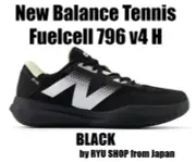 New Balance Men's tennis shoes FuelCell 796 v4 H J4 MCH796J4 4E BLACK
