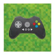 Level Up Small Paper Napkins / Serviettes (Pack of 16)
