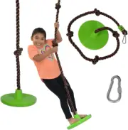 Disco Tree Swing - Adjustable Outdoor Swing for Kids, Easy Installation