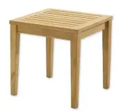 Sack Grade-A Teak 21" Square Side End Table Stool Outdoor Patio Furniture NW