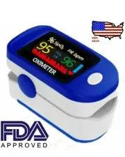 Pulse Oximeter Meter SpO2 Oxygen Saturation rate Heart Blood Monitor