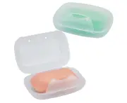 Travel Soap Containersoap Bar Case Lets Soap Dry, Silicone Closure, Soap Holder Travel, Leakproof Soap Box, Travel Soap Dish