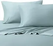 Royal Hotel Bedding Silky Soft, Viscose from Bamboo, and Cotton Blend Sheet Set, 100% Luxury Blend, 60% Viscose Made from Bamboo and 40% Cotton Bed Sheets, Full Size, Blue