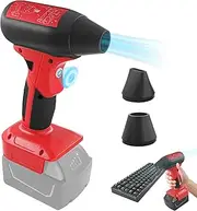 Jet Dry Mini Blower Compatible with Milwaukee M18 18V Battery，Jet Fan 130000 RPM Wind Speed 4-Speed Control， Compressed Air Duster, Cordless Handheld Air Blower for Computer Keyboard,Outdoors,Car,Home