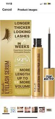 Rodan + Fields Eyelash Serum For Growth - 0.17 Fl Oz