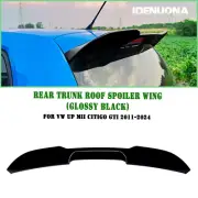 1x Gloss Black Rear Trunk Spoiler Lip For VW UP SEAT Mii Skoda Citigo 2011+