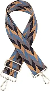 [Ipetboom] Wide Canvas Shoulder Strap Replacement for Handbags Bags and Messenger Bags Plaid Design Accessory for Fashion and Everyday Use