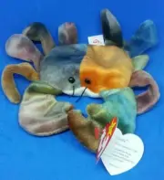 *SALE* Claude the Crab 1996 Original Retired Ty Beanie Baby *Mint* NWT*