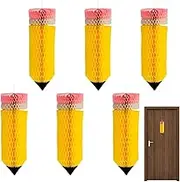Classroom Ceiling Decorations, Honeycombs Balls Pencil Classroom Decorations | Versatile Beautiful Elementary Crayon Decor For School Windows, Doors