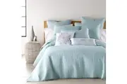 Jenny Mclean Clavo Pom Pom Light Blue Coverlet Set