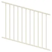 ProtectorAl 350 - 1200 x 900mm Surfmist Raked Up to 15º Flat Top Garden Fence Panel