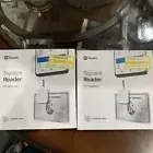 2 - Square Reader Credit Card Reader for iphone,ipad and Android ( NEW & SEALED)