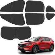 Proadsy Window Sun Shade for Mazda CX-5 2023 2022 2021 2020 2019 2018 2017 Side Window for Baby/Camping UV Rays and Privacy Protect Upgrade Accessories Set of 7