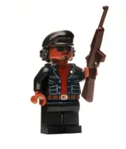 Black Panther Citizen Brick Minifig Minifigure Brand New