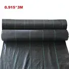 1M/3M Weedmat Weed Control Mat Sheet Greenhouse UV Resistant Durable Yard