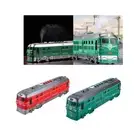 Model Train Retro Train Toy Locomotive Engine with Steam for Presents Birthday