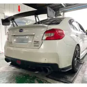 Gloss Black S207 Look Trunk Spoiler Wing For Subaru WRX STI Sedan 2015-2019 1SET (for: Subaru)