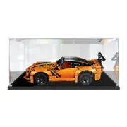 Acrylic Display Case for LEGO 42093 Technic Chevrolet Corvette ZR1 Figure Storage Box Dust Proof Glue Free