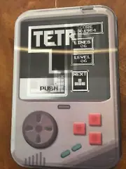 Tetris Hologram Wood Sign (Tetris, 2024) 7” x 11” with hanger!